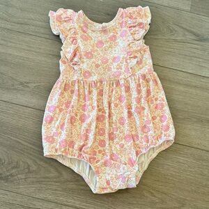 Caden Lane Palmer’s Pink Floral Ruffle Bubble
